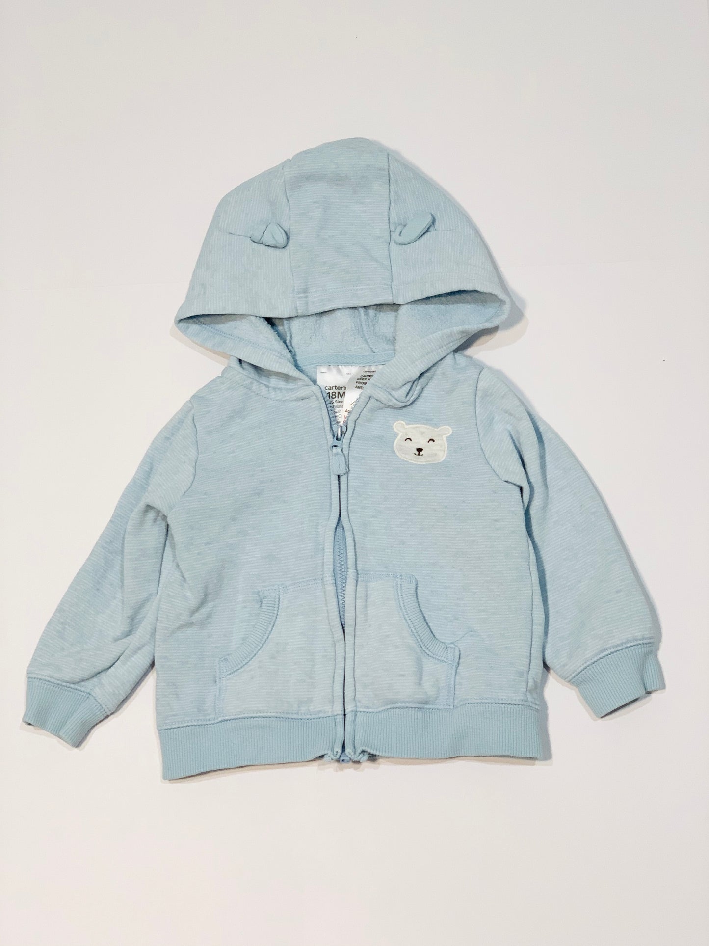 Blue zip hoodie - Size 1