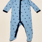 Blue train onesie - Size 00