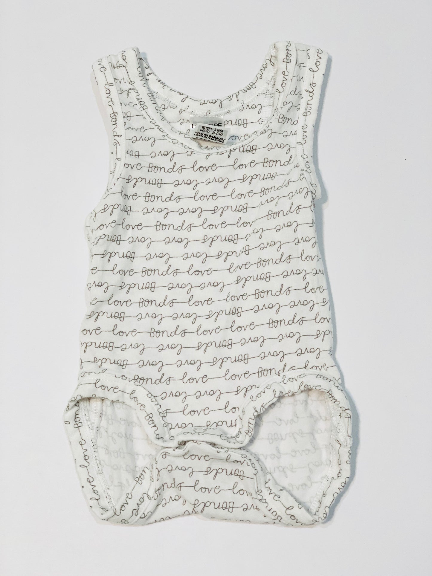 Words bodysuit - Size 0000