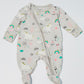 Unicorn zip onesie - Size 0000