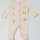 Pink applique onesie - Size 0000