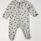Grey zip onesie - Size 0000