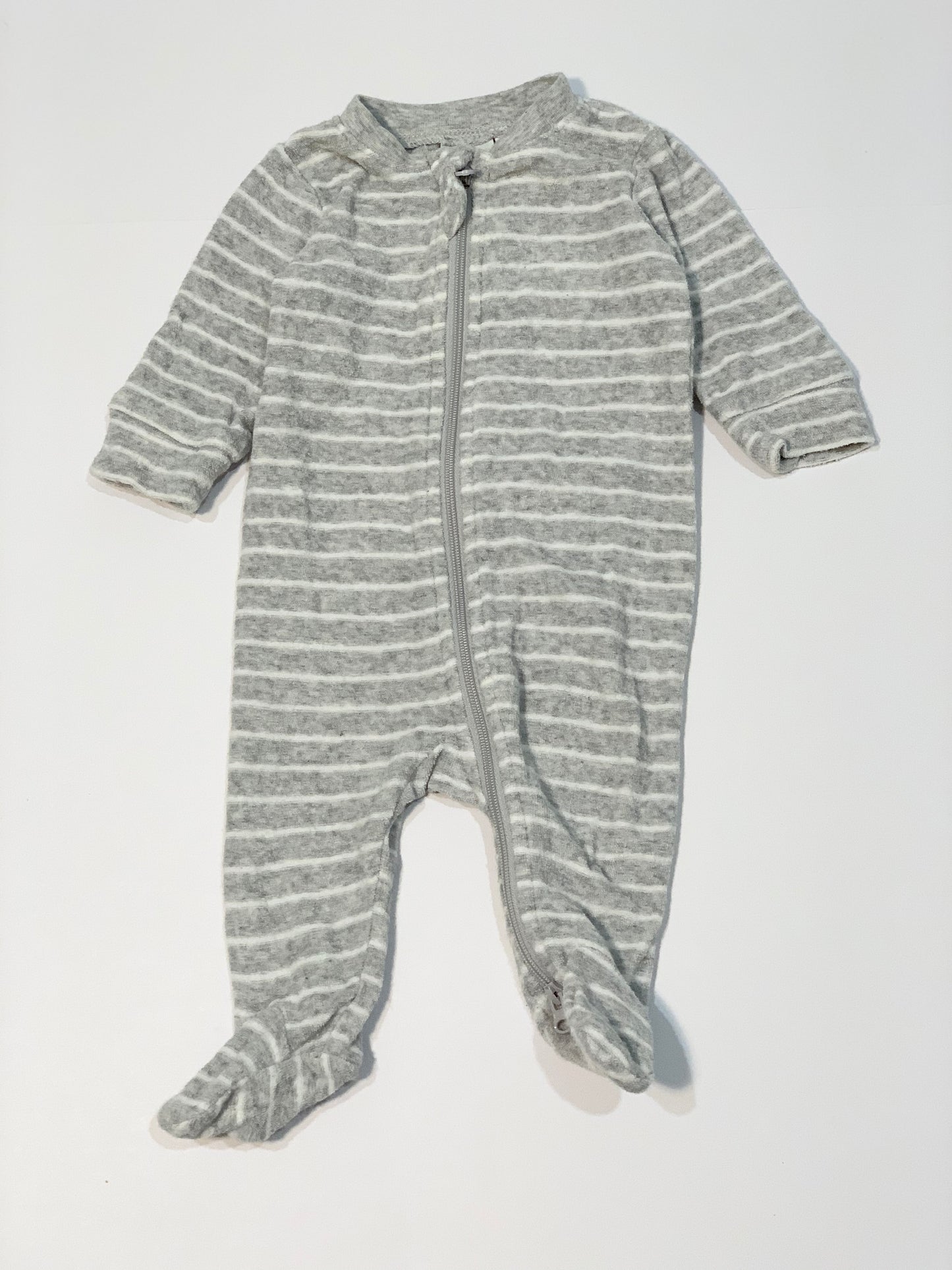 Terry zip onesie - Size 0000