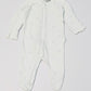 Blue leaf zip onesie - Size 0000
