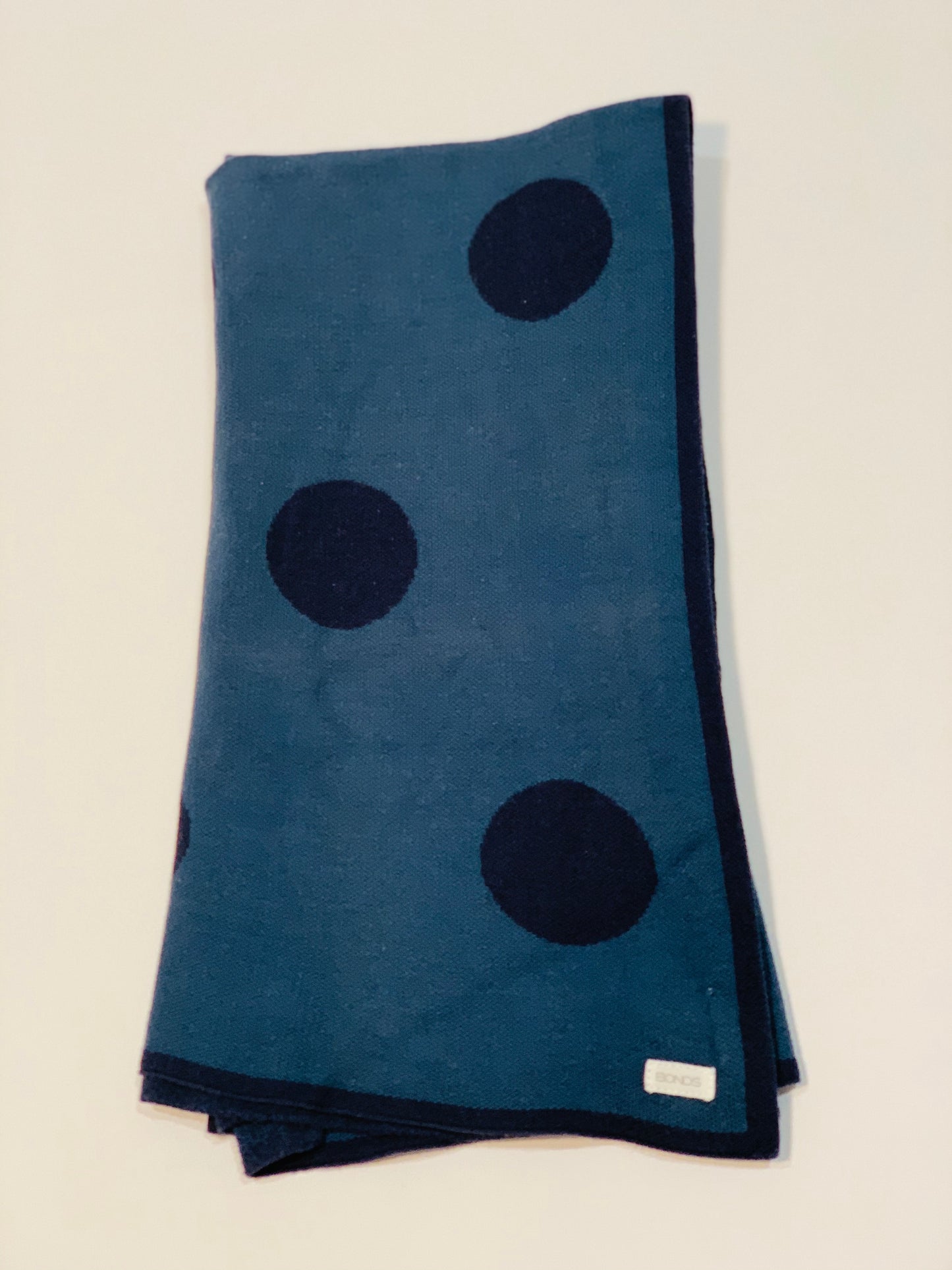 Spotty pram blanket