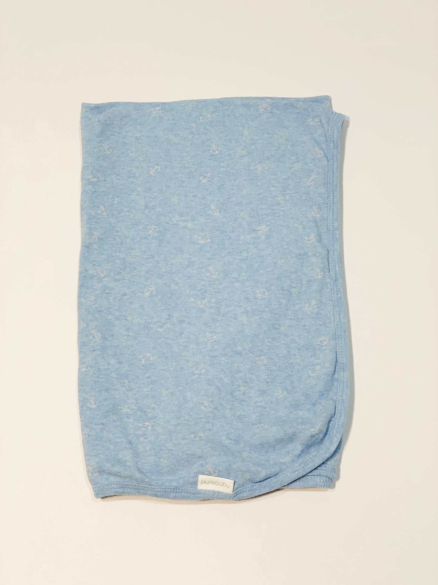 Blue anchors bunny rug