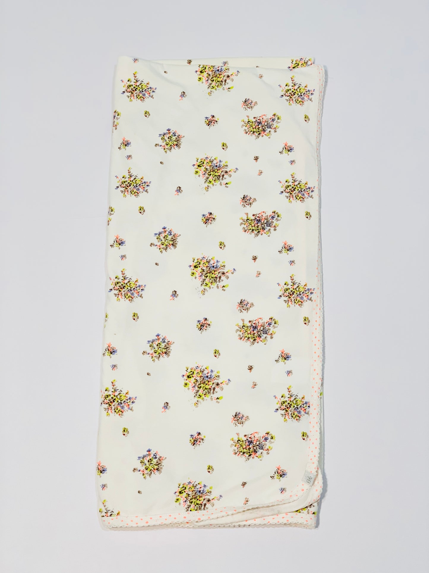 Floral bunny rug
