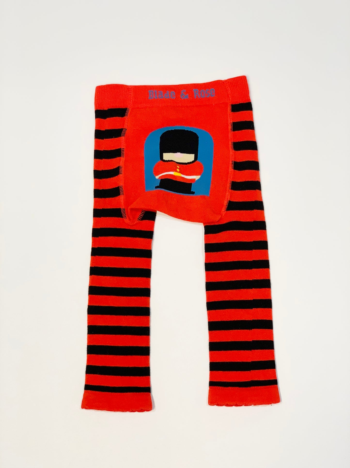 Striped solider tights - Size 2-3