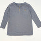 Grey button top - Size 2