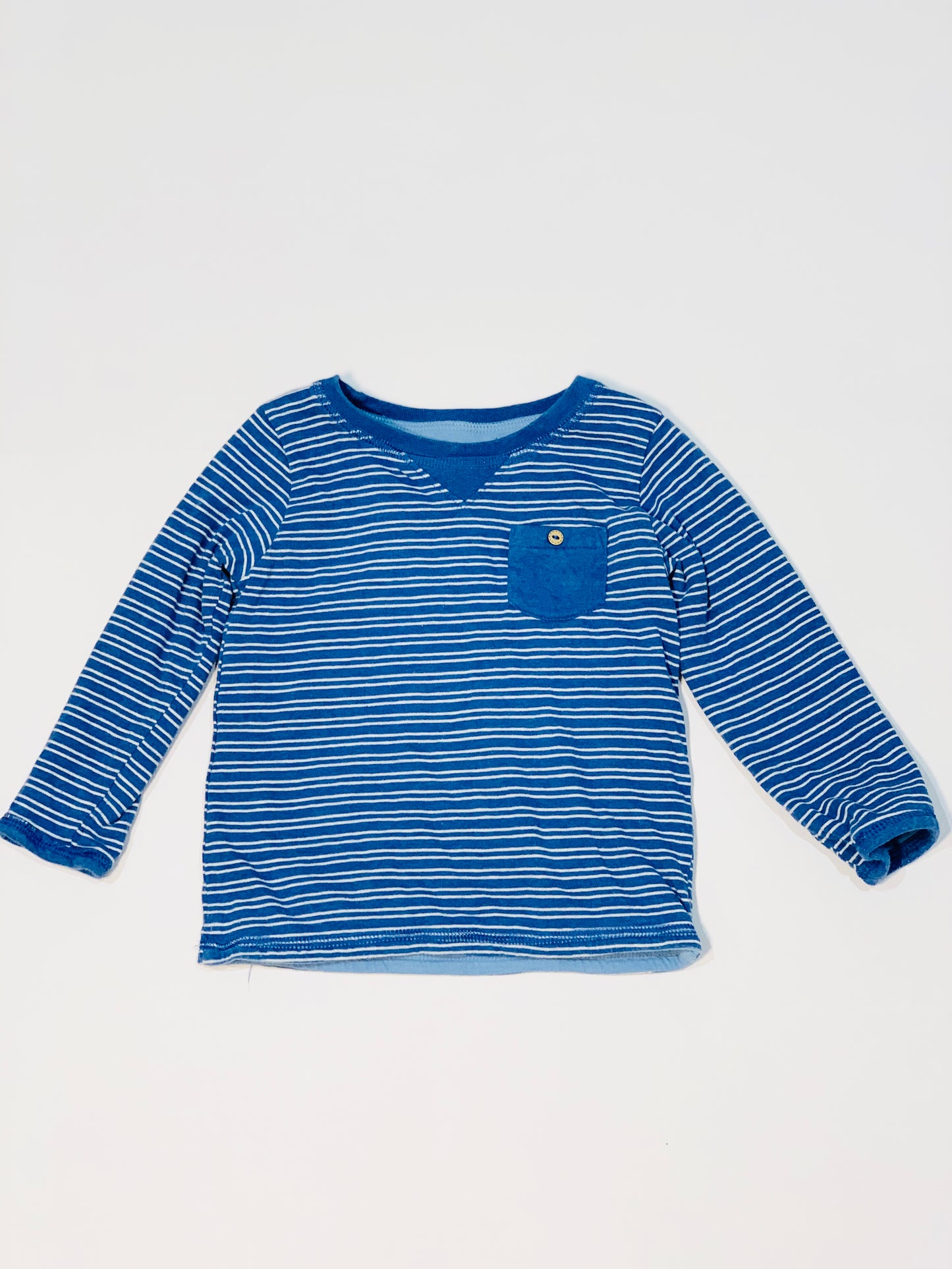 Reversible blue top - Size 2
