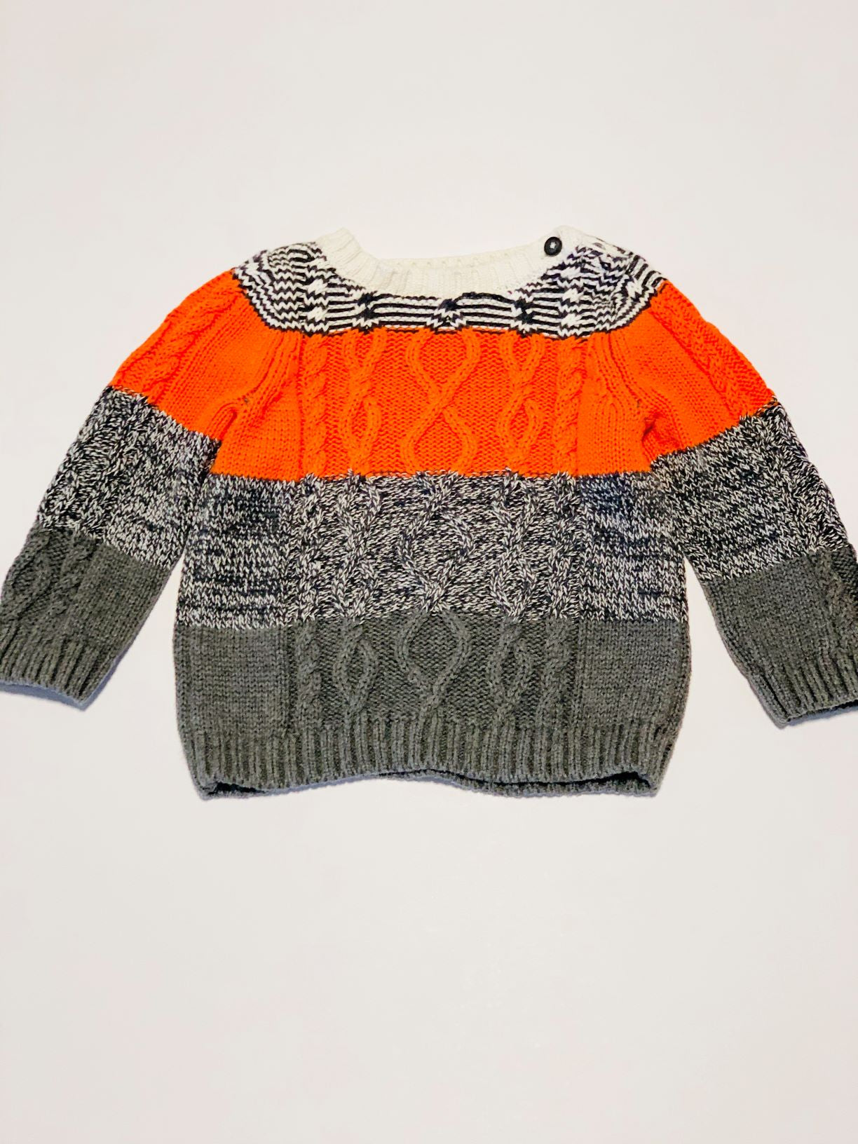 Cable knit jumper - Size 0