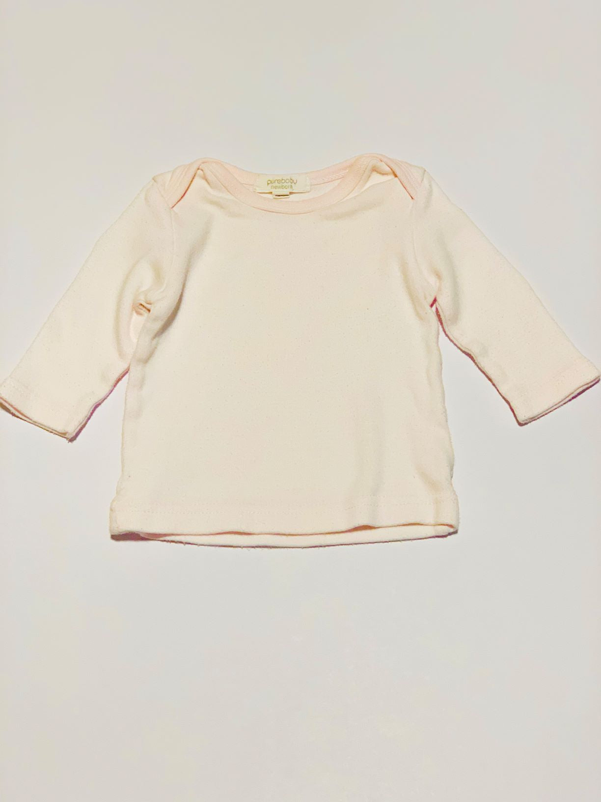 Pink long-sleeved top - Size 0000