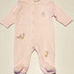 Pink striped onesie - Size 0000
