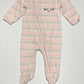 Striped zip onesie - Size 000