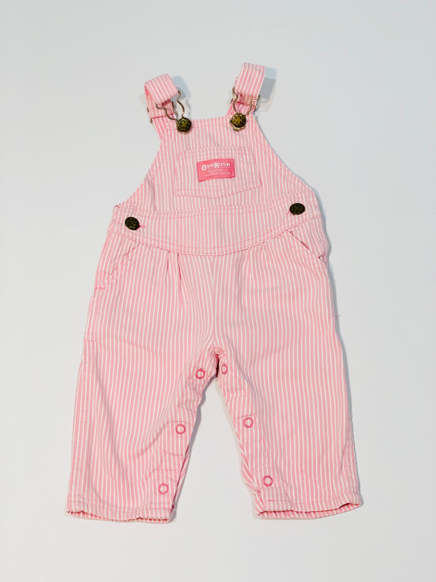 Vintage striped overalls - Size 00