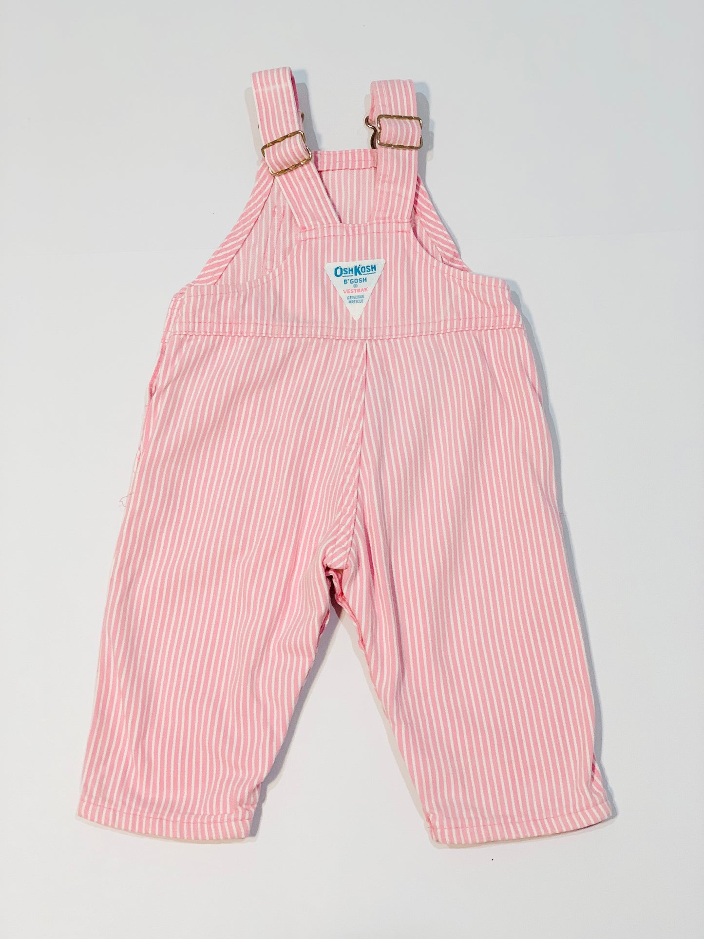 Vintage striped overalls - Size 00