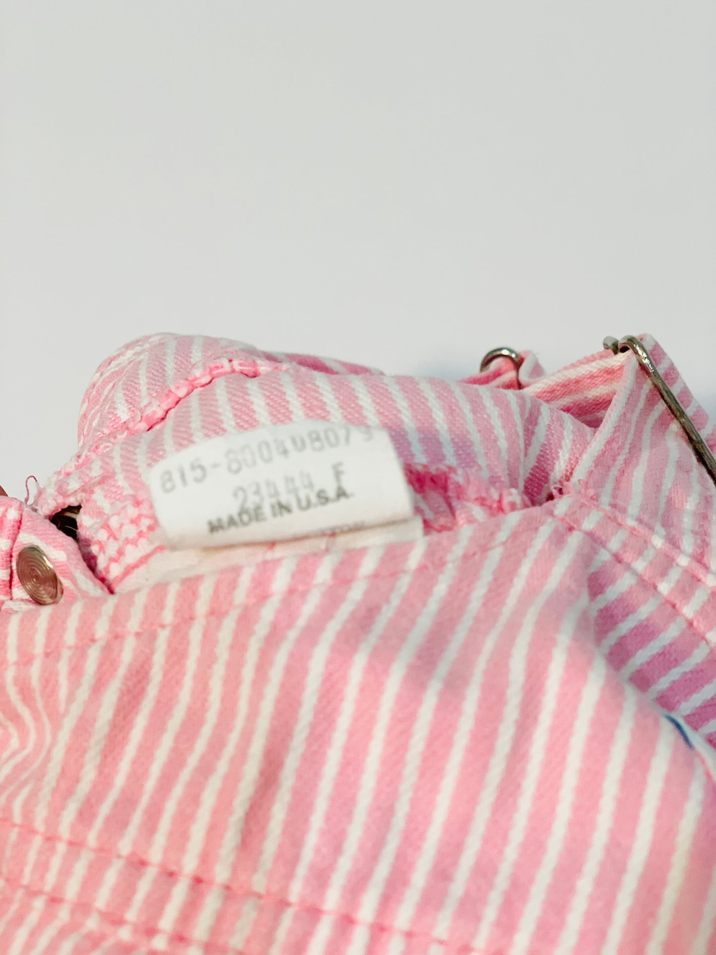 Vintage striped overalls - Size 00