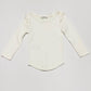 White frill top - Size 000