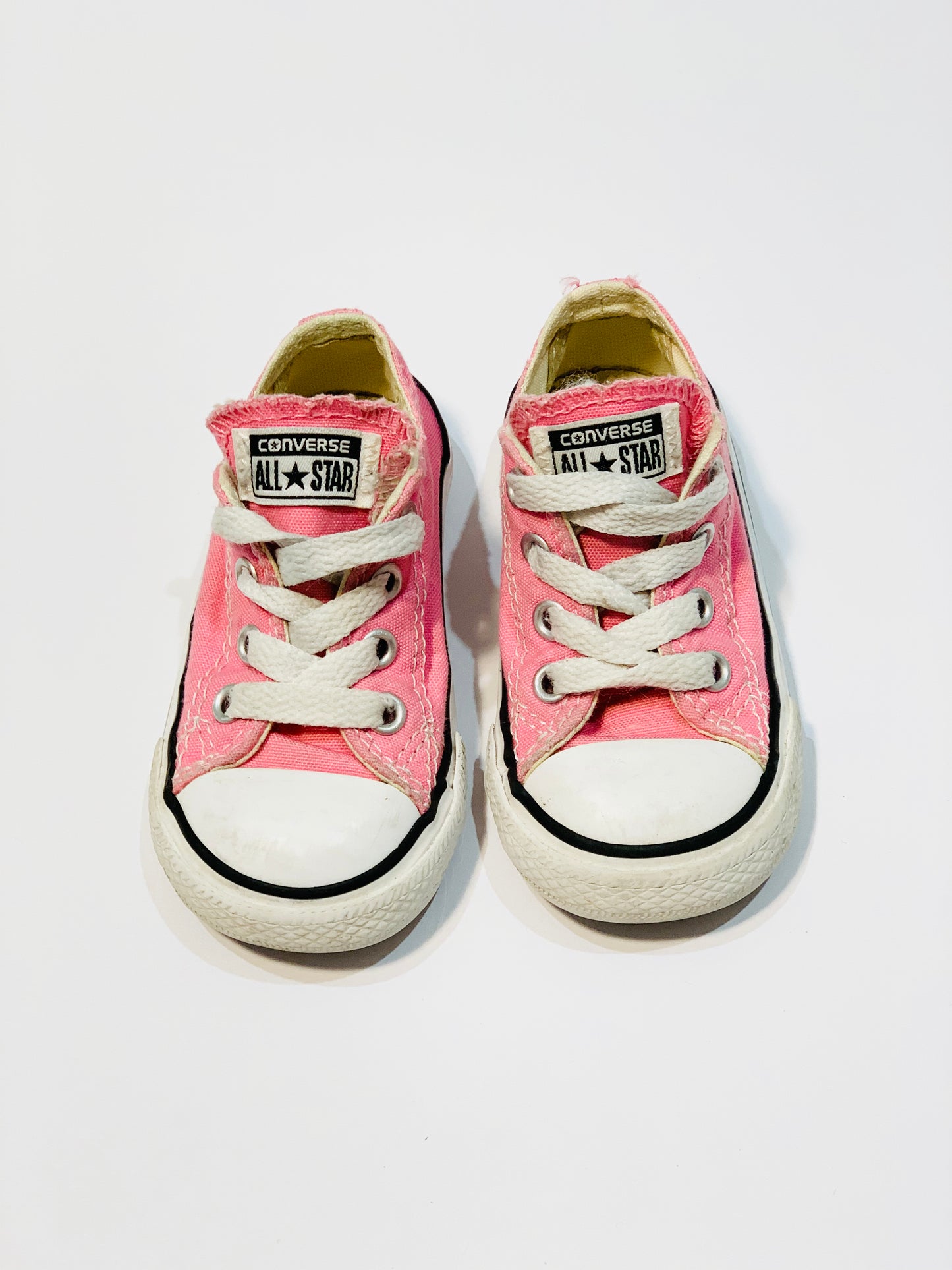 Pink Chuck Taylors - Size US5 / EU21