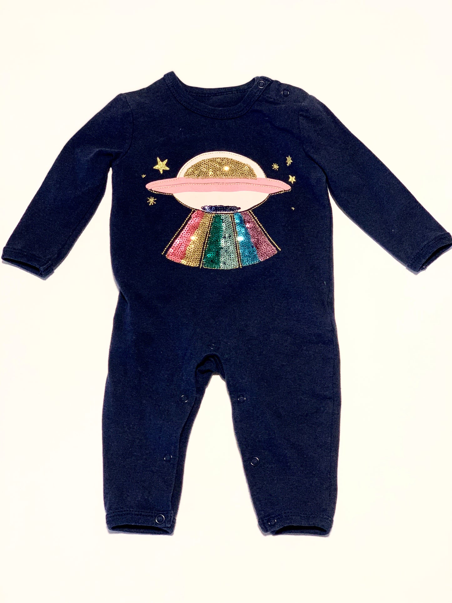 UFO sequined onesie - Size 000