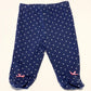 Navy stars footed pants BNWT - Size 000