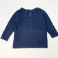Navy button top - Size 1