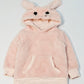 Fleece bunny hoodie - Size 2