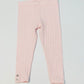 Pink stars leggings - Size 2