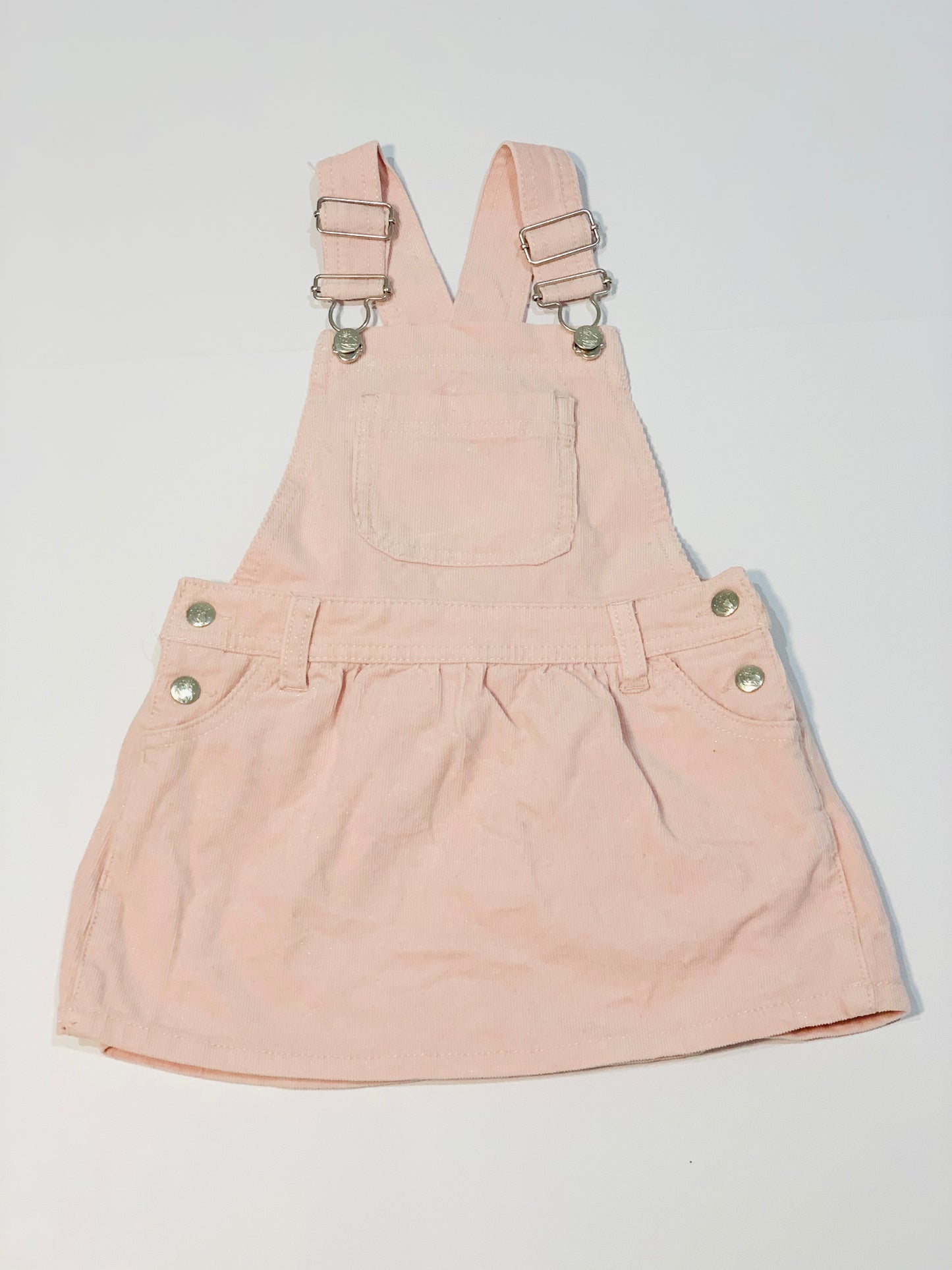 Corduroy pinafore - Size 2