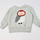 Sequined owl sweater - Size 2