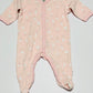 Pink floral onesie - Size 000