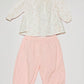 Pink top & bottom set - Size 000