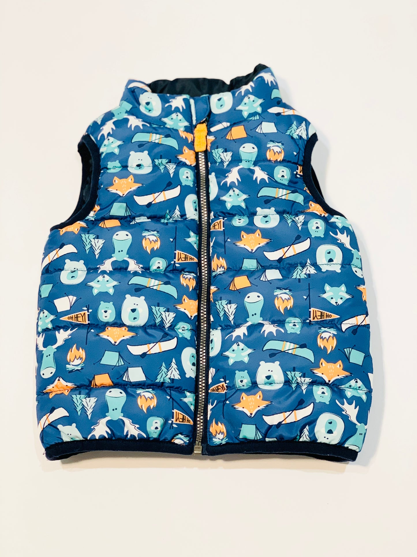 Blue animals vest - Size 2