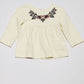 Embroidered birds top - Size 00