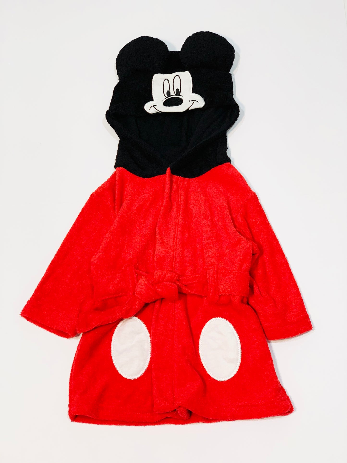 Mickey Mouse bath robe - Size 3-12 months