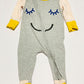 Grey smile onesie - Size 00