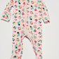 Pink flower onesie - Size 00