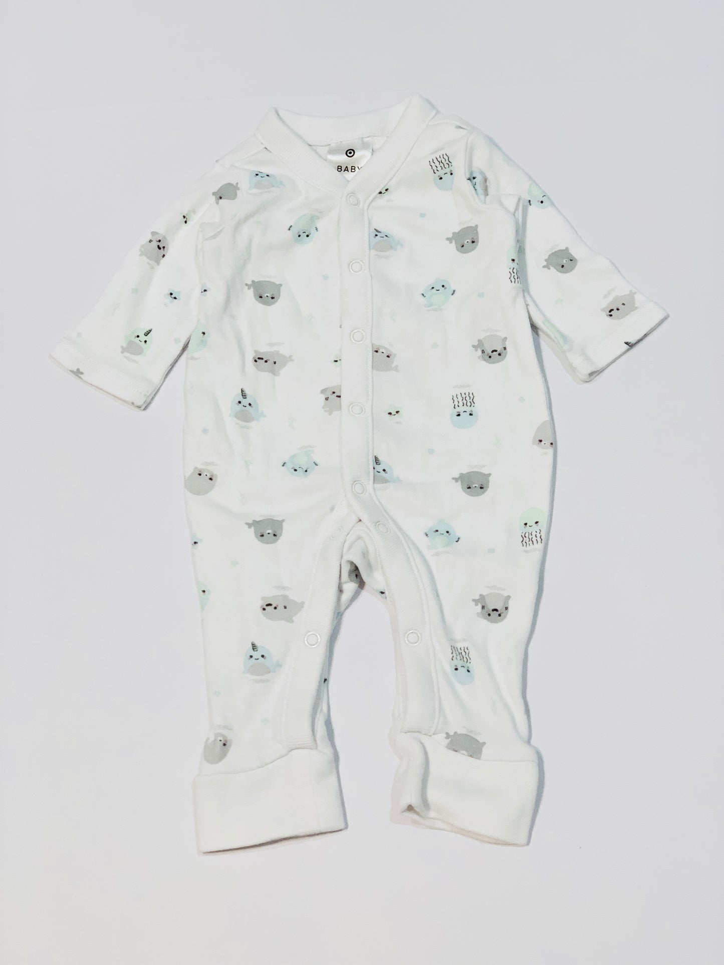 Sea creatures onesie - Size 00000