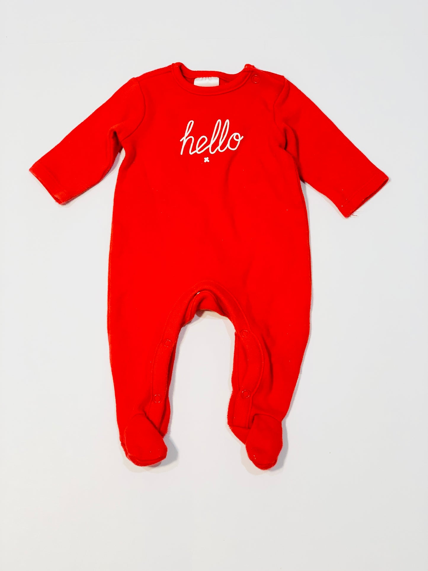 Hello onesie - Size 00000