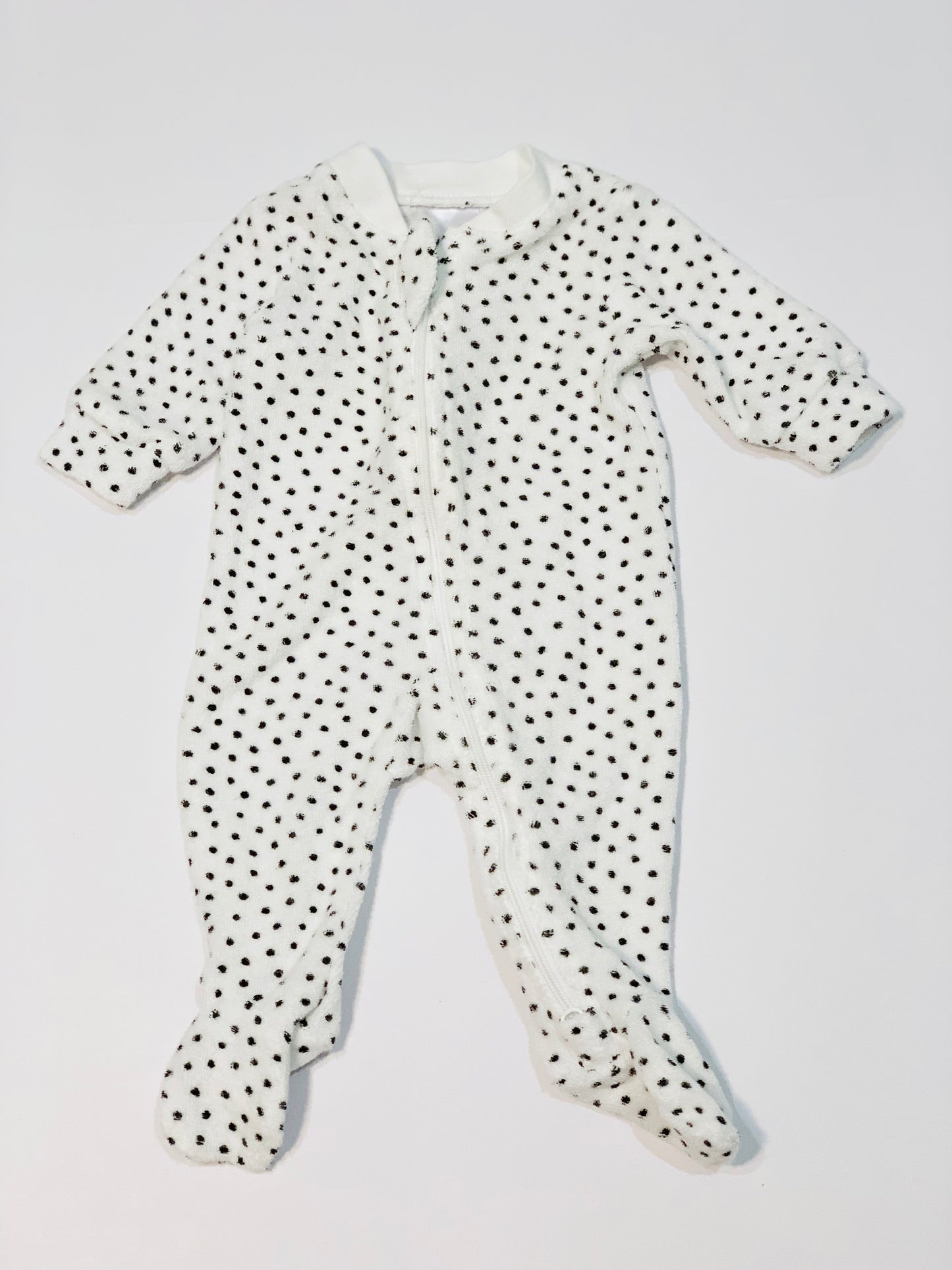 Zip terry onesie - Size 0000