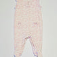 Pink floral romper - Size 00