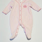 Pink mouse onesie - Size 00