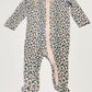 Pink leopard onesie - Size 00