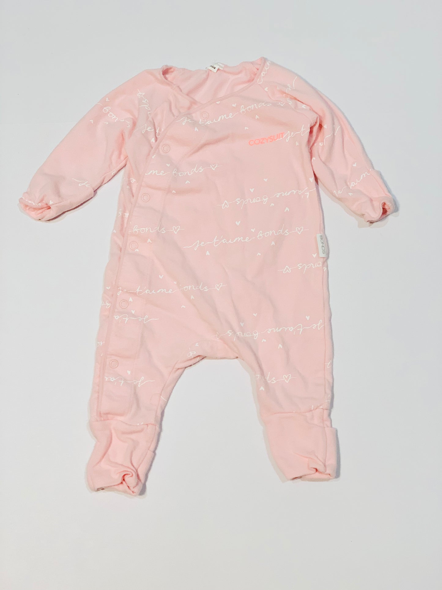 Pink Cosysuit - Size 00000