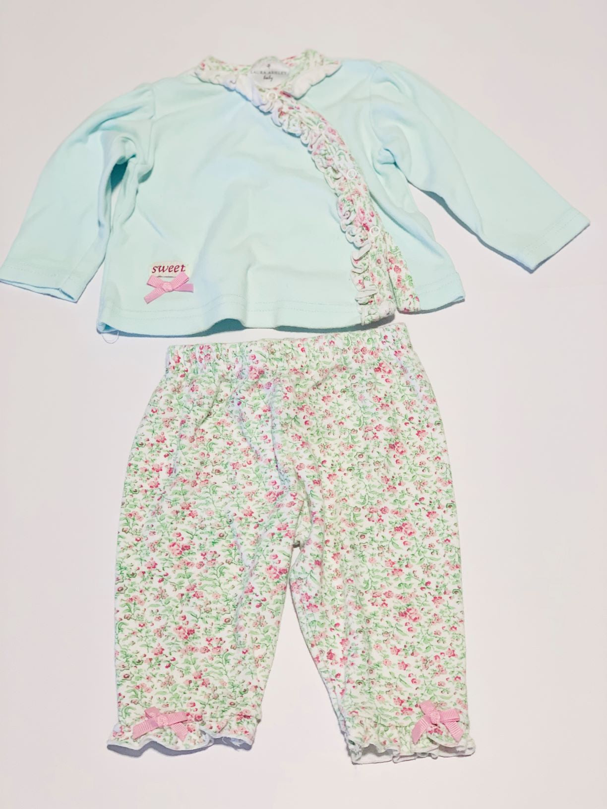 Green floral set - Size 00