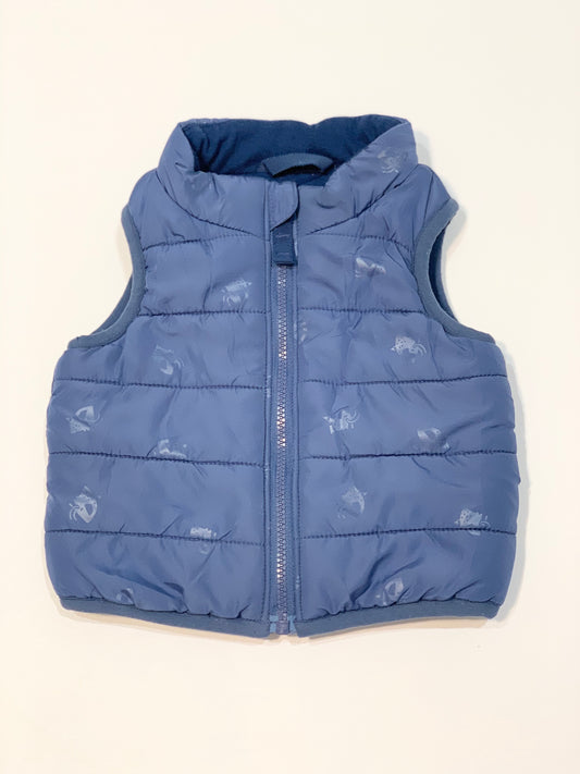 Blue elephants vest - Size 000