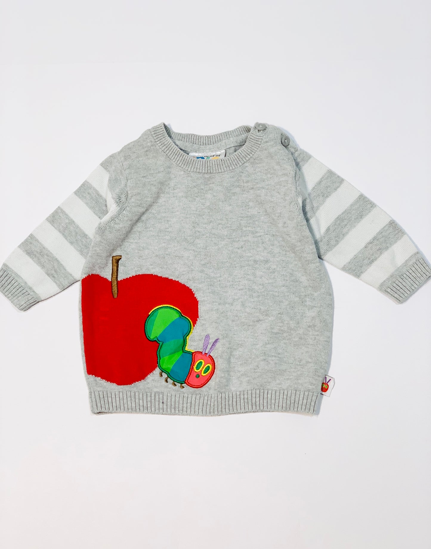 Grey knit jumper - Size 000