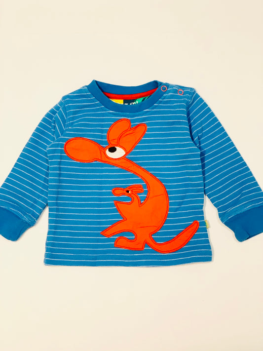 Blue kangaroo sweater - Size 000