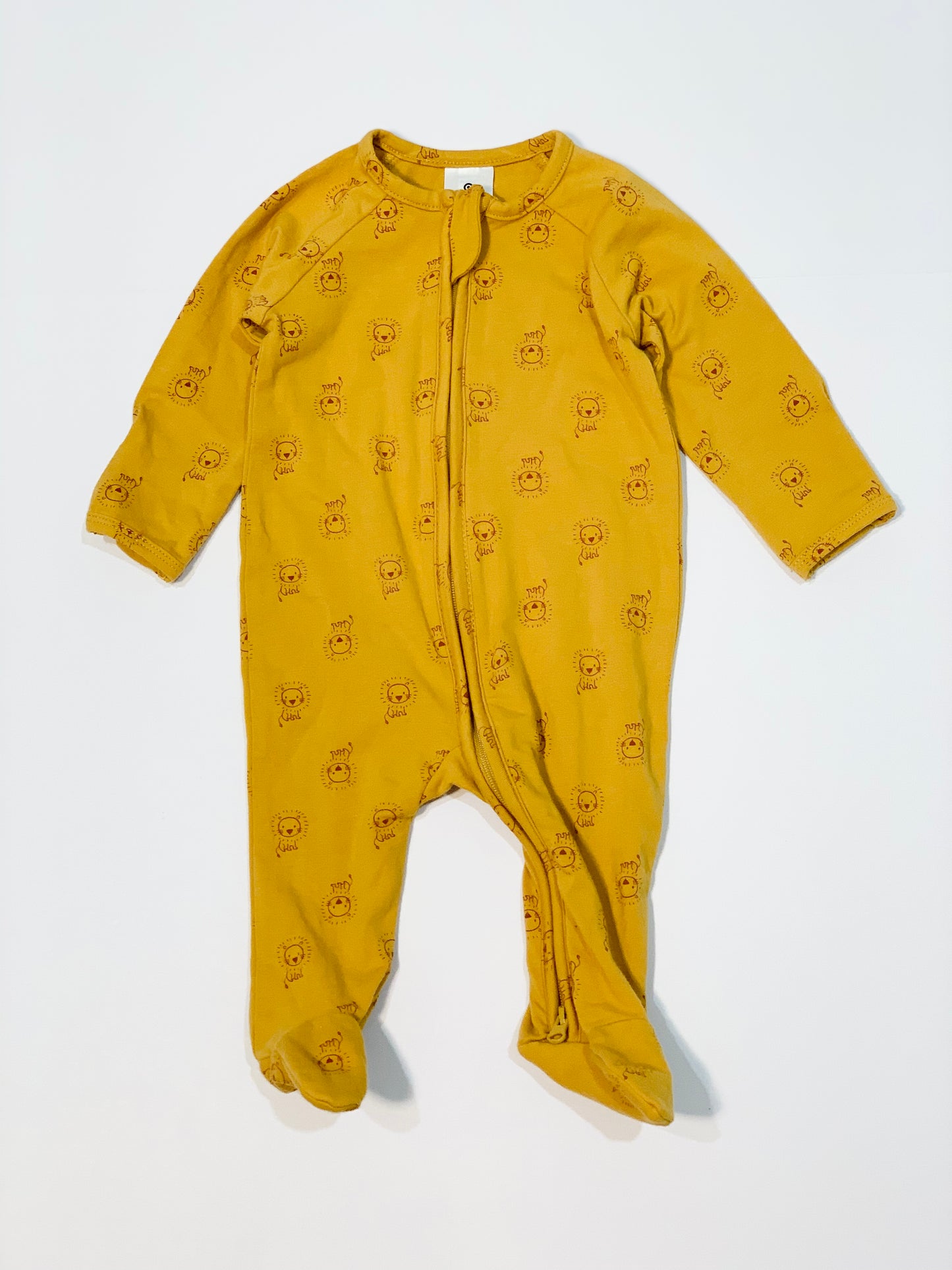 Lions zip onesie - Size 000