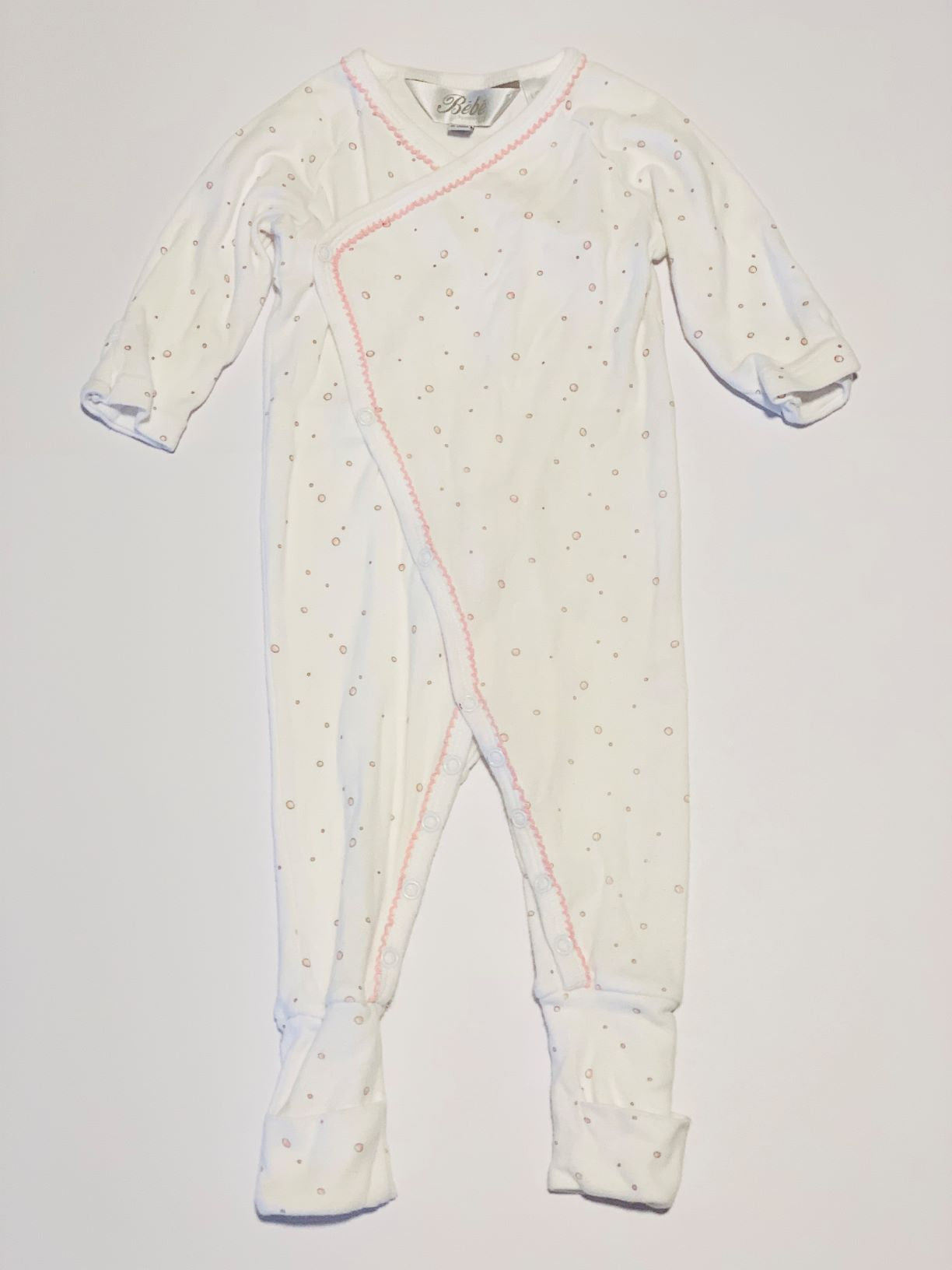 Pink bubble onesie - Size 00